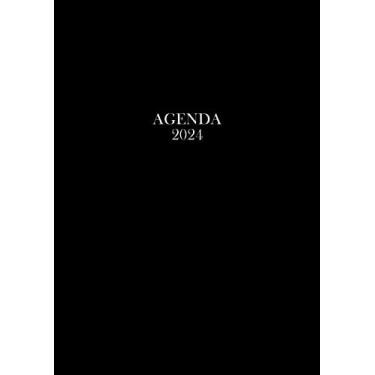 Imagem de Agenda Journalier 2024: Restez Organisé du 1er janvier 2024 au 31 décembre 2024 | Pages de Contacts, Emplois du Temps, Journal de Mots de Passe, Jours Fériés, Anniversaires et Bien Plus Encore !