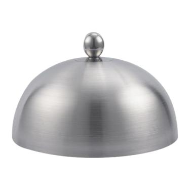 Imagem de YWJLQH Capa de hambúrguer para alimentos, cobertura para cozimento a vapor, grelha, cúpulas, bifes, sanduíches, Style C, 15cmx7.5cm