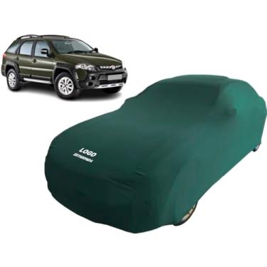 Imagem de Capa De Tecido Sob Medida Carro Fiat Palio Weekend (Verde)