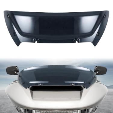 Imagem de AUFER Defletor de vento para para-brisas de carenagem frontal de 15 cm compatível com para Touring CVO Road Glide FLTRXSE 2023-up Road Glide FLTRX ST FLTRXSTSE 2024-up (moke)