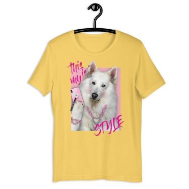 Imagem de Camiseta Blusa Feminina Dog Husky Style-Feminino