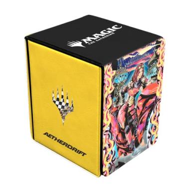 Imagem de Ultra Pro - Aetherdrift Chandra, Spark Hunter Alcove Flip Deck Box para Magic: The Gathering, suporte de baralho, acessório MTG, estojo de cartão colecionável, caixa de armazenamento Magic The