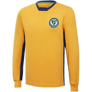 Imagem de Camisa Palmeiras Retrô 1975 Goleiro Manga Longa Masculina-Masculino