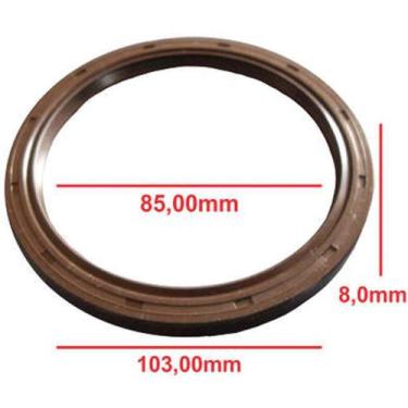 Imagem de Retentor traseiro do virabrequim Galant 1994 a 1995 - BASTOS
