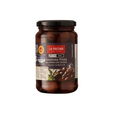 Imagem de Azeitona la pastina grega preta inteira kalamata 370g