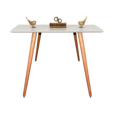 Imagem de Aparador Pés Palito Com Vidro Laqueado 120cm Branco