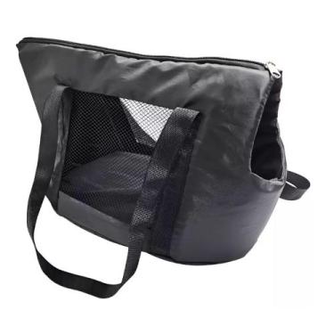 Imagem de Bolsa Mochila De Ombro Passeio Seguro Cachorro Gato De Nylon - Yeet, P