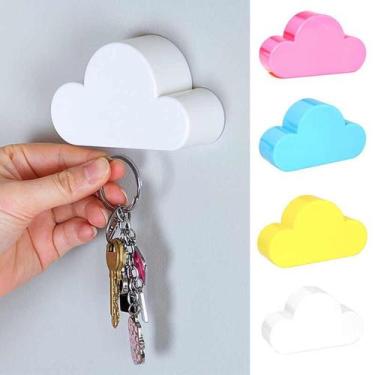 Imagem de Porta Chaves Magnético Nuvem Decorativa - Magnetic Key Holder 