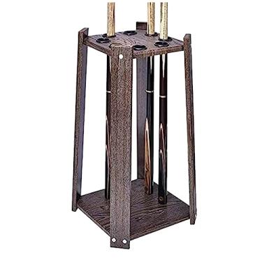 Imagem de Suporte para taco de bilhar, suporte para tacos de bilhar, suporte de taco de bilhar, suporte de taco de bilhar, suporte de taco de bilhar, suporte de piso de piscina, suporte de 8 tacos de bilhar