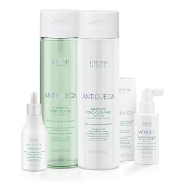 Imagem de Kit Amend Essencial Antiqueda Shampoo + Máscara + Sérum + Tônico