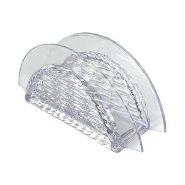 Imagem de Porta Guardanapo Papel Trança Cristal De Mesa Multiuso - Keita, K16