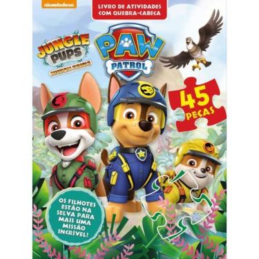 Imagem de Patrulha Canina Livro De Atividades Com Quebra-Cabeça