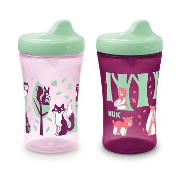 Imagem de Sippy Cup nuk Hard Spout Hide 'n Seek Girls 300 ml 12 m +