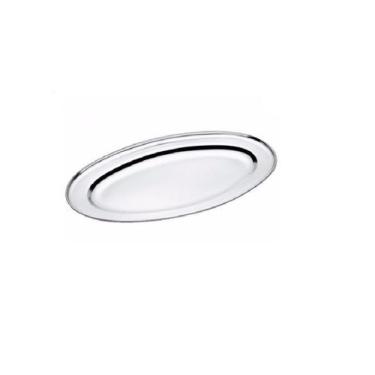 Imagem de Travessa de Inox Oval Rasa 21,5 x15cm - RT