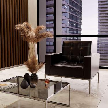 Imagem de Poltrona Isis Revestimento Sintético Preto