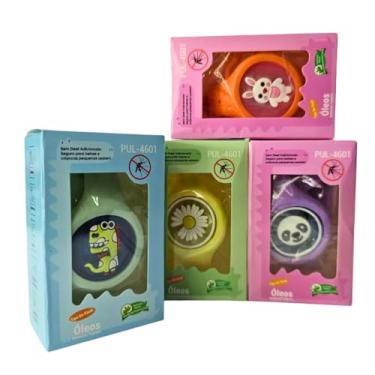 Imagem de Pulseira Repelente Infantil LED, Proteção Anti-Mosquito para Crianças - TYDA (DINO)