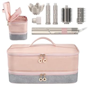 Imagem de Wisreach Estojo De Transporte Para Viagem Shark Flex Style, Armazenamento Camada Dupla Acessórios Secador Cabelo Speedstyle, Bolsa Organizadora Portátil Modelador Flexstyle/Dyson Airwrap