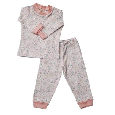 Imagem de Conjunto de Blusa e calça bebe menina, pijama bebe, conjunto confortavel bebe, TAM. G