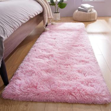 Imagem de Tapete Passadeira 2,00 x 0,60 Corredor Quarto Sala Felpudo (Rosa bebê)