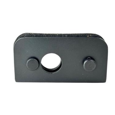 Imagem de Fechadura  Sem Miolo P/ Cilindro Redondo Preto - Metais House