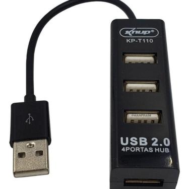 Imagem de Hub Usb 2.0 4 Portas Kp-T110 - Knup
