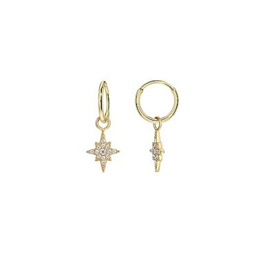 Imagem de FANSING Brincos de argola infinitos de aço cirúrgico 316L para mulheres prata/ouro/ouro rosa/preto 8 mm/10 mm/12 mm, 12mm, Aço inoxidável Zircônia cúbica, Sem pedra preciosa