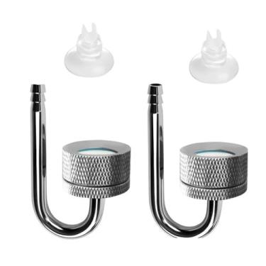 Imagem de Baoblaze 2x Aquário CO2 Difusor com copos de sucção Tanque de peixe Gerador de CO2 Bubbler de instalação fácil para aquário
