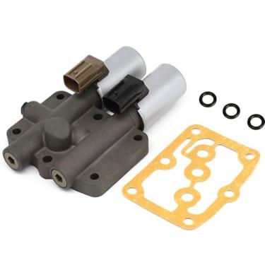 Imagem de Solenoide linear duplo de transmissão 28250-P6H-024 compatível com Honda Accord Odyssey Acura CL TL MDX Pilot Prelude 28250P6H024 com 1 junta e 3 anéis de vedação