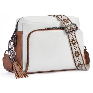 Imagem de Bolsa tiracolo POIUGOYA em material vegano moderno para mulheres