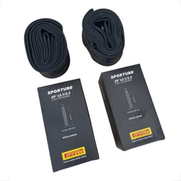 Imagem de Par Camara De Ar Pirelli Aro 29 X 2.1 Pe-29 Bico Fino 48mm