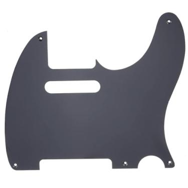 Imagem de Musiclily Pro 5 Furos Escudo Pickguard Guitarra para MIJ Japan Tele Style, 1 Camada Preto