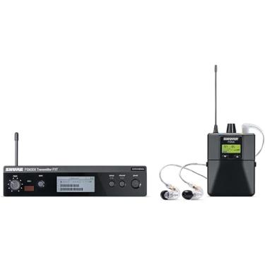 Imagem de Shure P3TBRRA215CL-G20 Sistema de monitoramento In-Ear sem fio PSM300 com fone SE215-CL