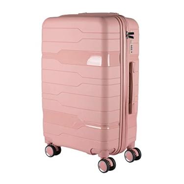 Imagem de Mala de Viagem 32G Polipropileno Com Rodas Giratórias (Rosa)