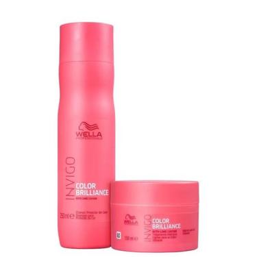 Imagem de Wella Invigo Color Brilliance Shampoo 250ml e Máscara 150ml