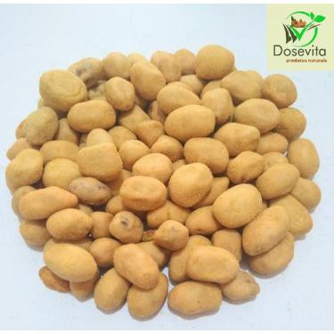 Imagem de Amendoim crocante natural, com 500g - Dosevita