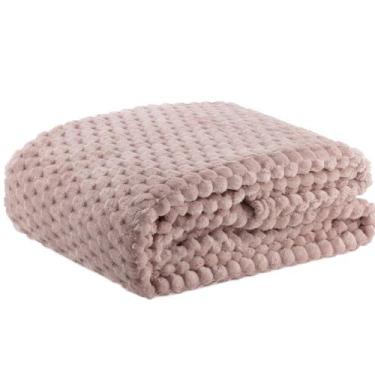 Imagem de Cobertor Queen Kacyumara Zurich Jacquard 2,20x2,40m, Rose Zurich