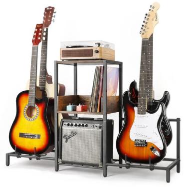 Imagem de Suporte para Guitarra Bikoney 4 Camadas - Acústica, Elétrica e Baixo
