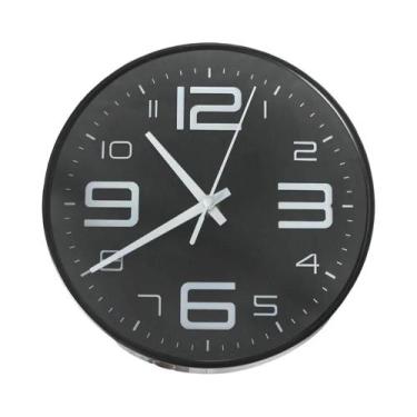 Imagem de Relógio De Parede Digital Grande Silencioso E Preciso De 8 Polegadas P