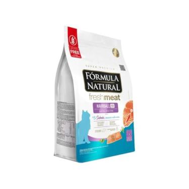 Imagem de Fórmula Natural Fresh Meat Hairball Gatos Adultos Salmão 7kg