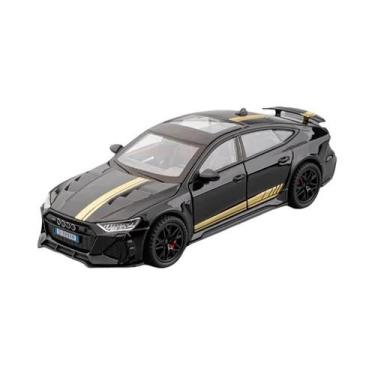 Imagem de Carro Esportivo RS7 De Liga Metálica, Escala 1:32, Com Som E Luz, Brin