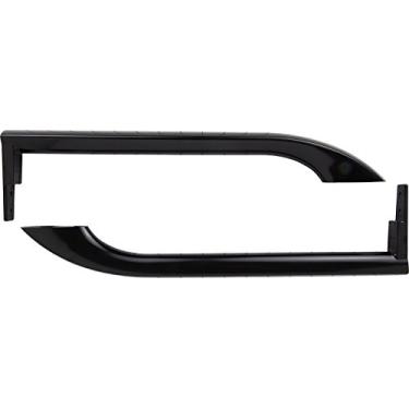 Imagem de Conjunto de maçanetas de geladeira de qualidade premium 5304506471, preto, substituição para FRIGIDAIRE, WESTINGHOUSE.