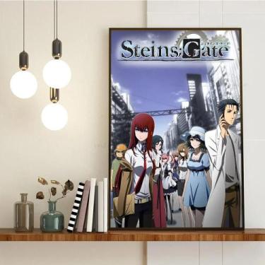 Imagem de Kawaii Anime Steins Gate HD Murais De Parede Poster Adesivos Decoração
