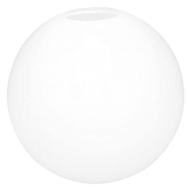 Imagem de Vaguelly Abajures De Globo Branco, Luminárias Substituição, Globos Sem Pescoço, Abertura Superior Para Arandelas Lustre, Diâmetro 5,9" E Encaixe 2,16"
