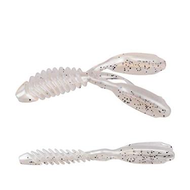 Imagem de East Rain Isca macia de lagosta rosqueada de 2,9 pol. 0,10/5,7 g. Iscas de camarão lagostins Shad Drop Shot Panfish Bluegill Bass Walleye mar oceano lago riachos rio