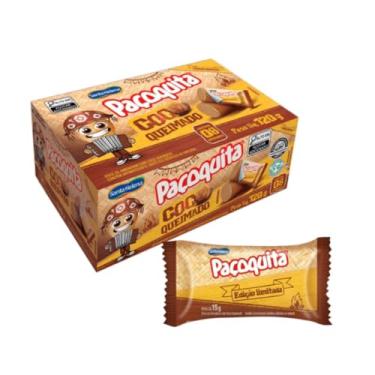 Imagem de 1 Caixa Paçoquita Coco Queimado 120g - Doces Festa Junina