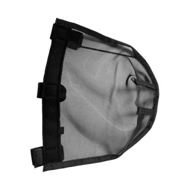 Imagem de Máscara Contra Moscas para Cavalos | Rede Nasal para Cavalos | Facial em Malha Respirável Tamanho Médio Grande Proteção Equina Acessórios para Animais Fazenda