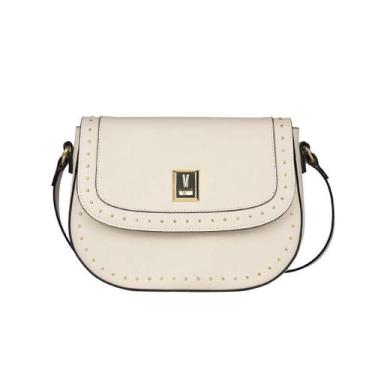 Imagem de Bolsa Vizzano Tiracolo Aba Arredondada, Único, Off white