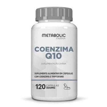 Imagem de Coenzima Q10 Pura 100mg 120 Cápsulas Metabolic Farma