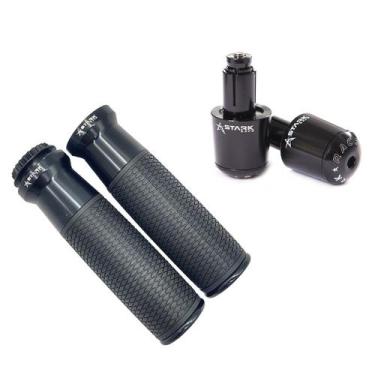 Imagem de Kit Manopla Peso Esportivo Luva Punho Universal Moto - Stark Race, Pre