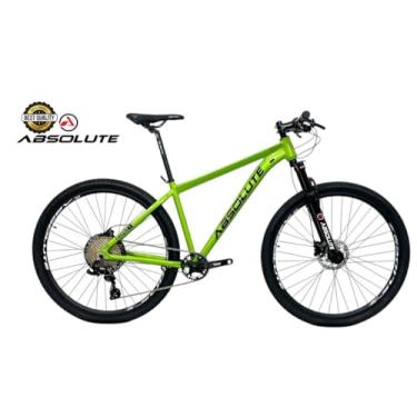 Imagem de Bicicleta Aro 29 Nero 5 Peças Inteira Absolute 12v Garfo com Trava k7 11/52 Freio a Disco Hidráulico (Verde, 21)